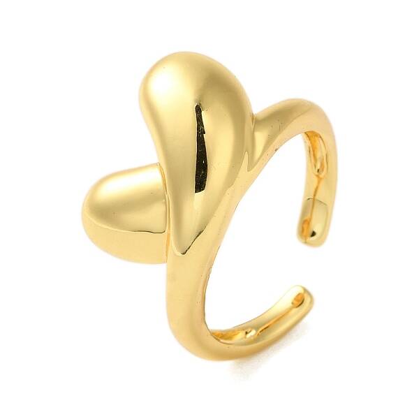 Brass Open Cuff Rings for Women
