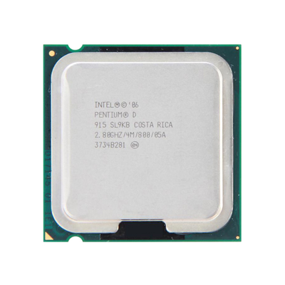 436174-001 HP 2.80GHz 800MHz 4MB L2 Cache Socket LGA775 Intel Pentium D 915 Dual-Core Processor