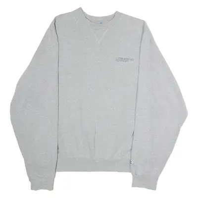 CHAMPION Lifestyle Center Mens Sweatshirt Grey Crew Neck XL