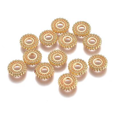 Rack Plating Alloy Spacer Beads