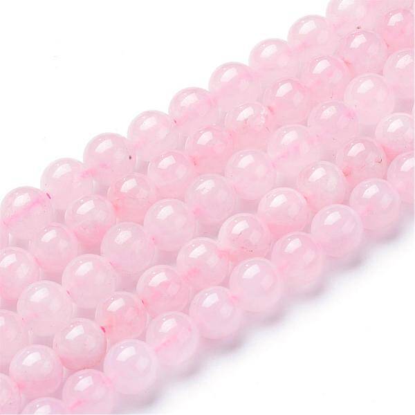 Natural Rose Quartz Beads Strands