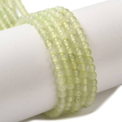 Natural Lemon Jade Beads Strands