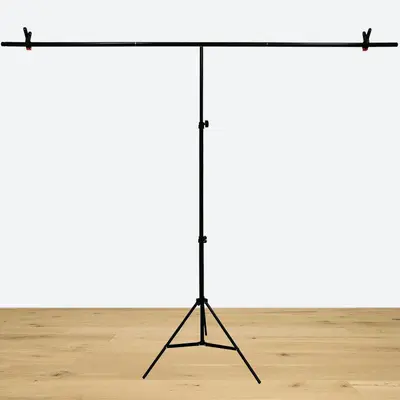 (7 Day Delivery | USA Only) T-Shape Adjustable Backdrop Stand Support Frame