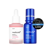 [Medicube Official Shop] Home Aesthetic Spot & Pore Duo l Experience Glass Glow Effect with Zero Exosome Spicule Serum + Salm...