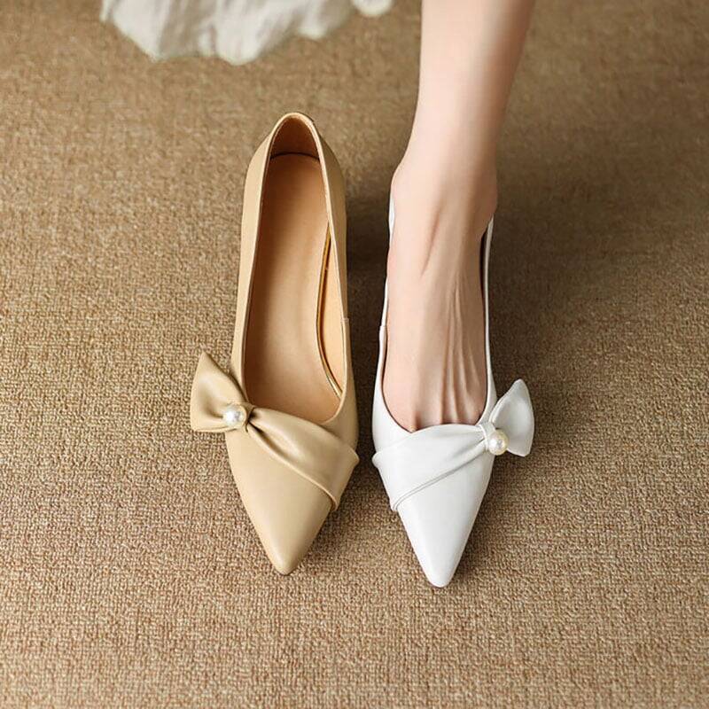 CHIKO Darnesha Pointy Toe Block Heels Pumps Shoes