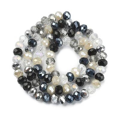 Electroplate Glass Beads Strands