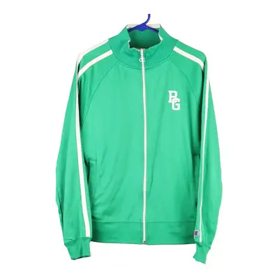 Champion Track Jacket - Medium Green Polyester
