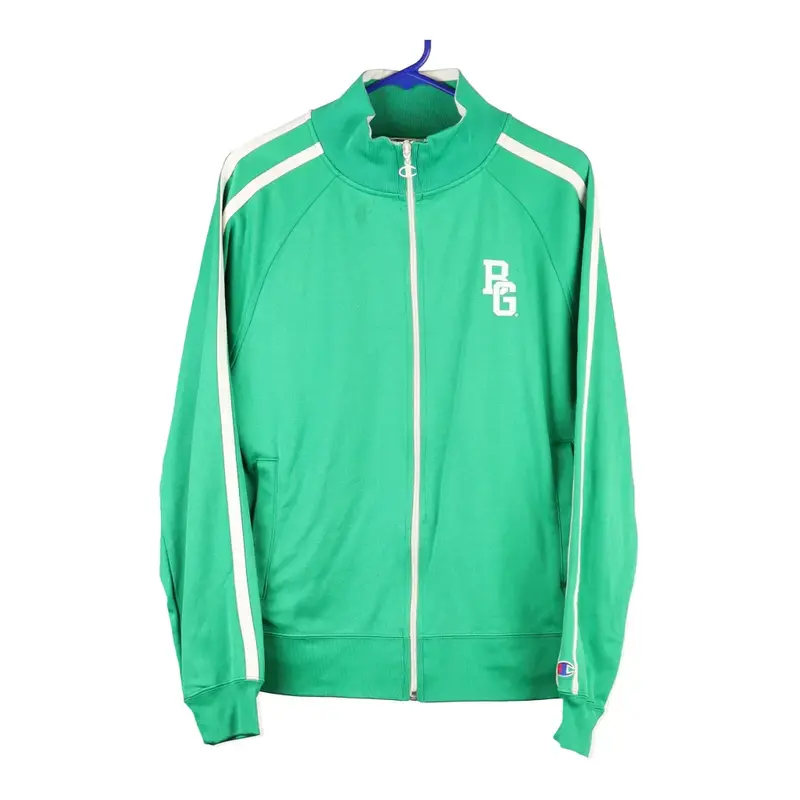 Champion Track Jacket - Medium Green Polyester