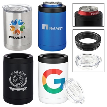 25 Promotional Arctic Beast 2 in 1 Vacuum Insulated Can Holder and ...