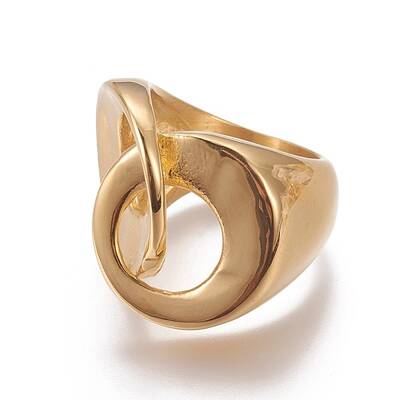 Ion Plating(IP) 304 Stainless Steel Finger Rings