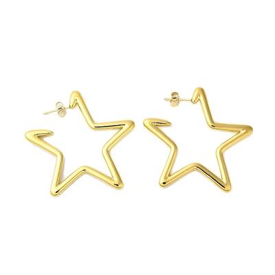 Ion Plating(IP) 304 Stainless Steel Stud Earrings
