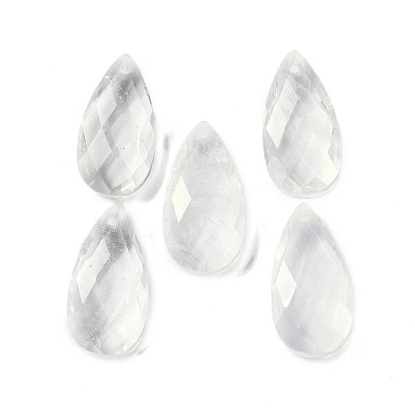 Natural Quartz Crystal Pendants