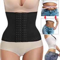 Classic Waist Trainer Body Shaper Breathable Tummy Control Slimming Belt Corset Hourglass Shapewear Women Adjustable Sheath B...