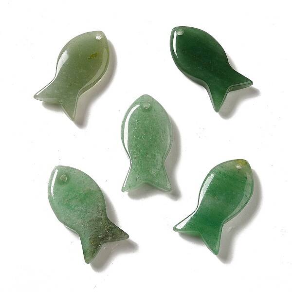 Natural Green Aventurine Pendants