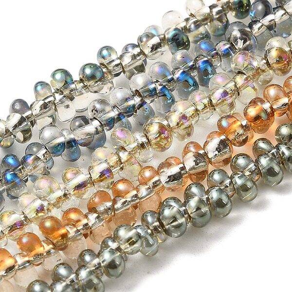 Electroplate Glass Beads Strands