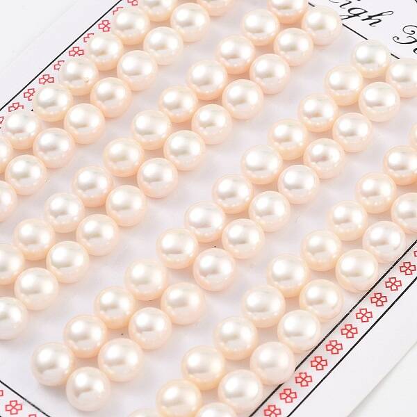 Grade 6A Natural Cultured Freshwater Pearl Beads