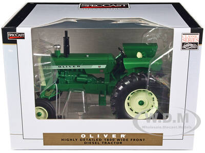 Oliver 1800 Wide Front Diesel Tractor Green \