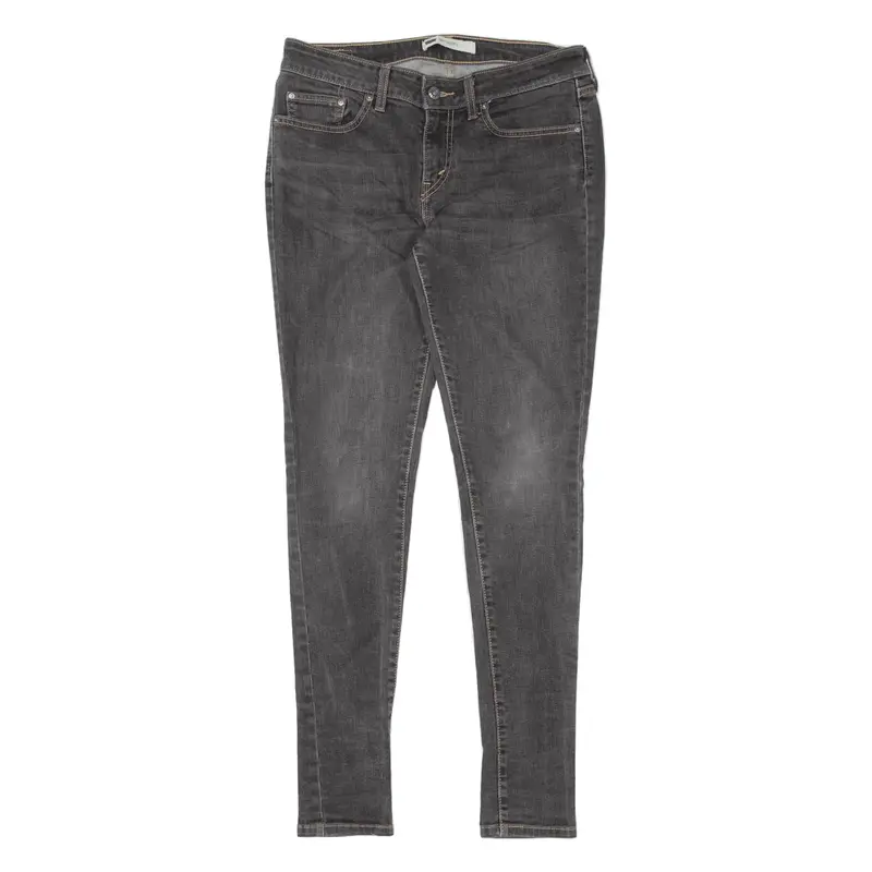 LEVI'S 535 Legging Jeans Grey Denim Slim Skinny Womens W30 L32