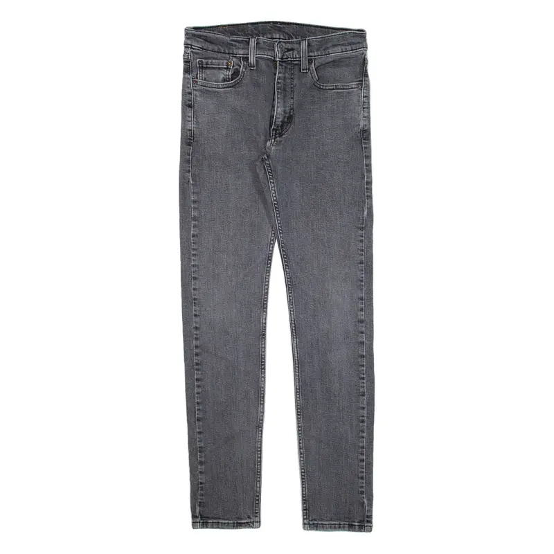 LEVI'S 519 Jeans Hi-Ball Mens Grey Slim Skinny W30 L29