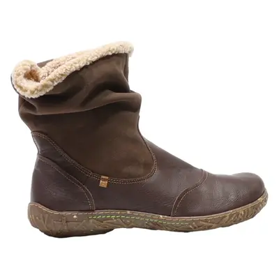 EL NATURALISTA High Boots Brown Synthetic Womens UK 8