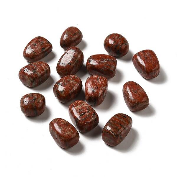 Natural Sesame Jasper Beads