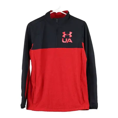 Age 14-16 Under Armour Fleece - XL Block Colour Polyester