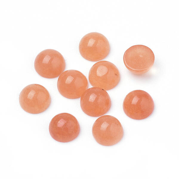 Natural White Jade Cabochons