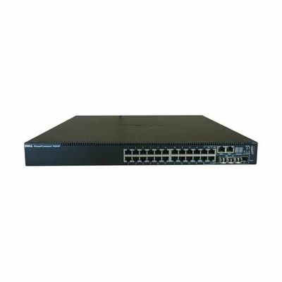 Dell 09JM3Y | PowerConnect 7000 Series 7024P 24 x Ports PoE+ 10/100/1000Base-T + 4 x SFP Combo Ports Layer 3 Managed 1U Rack ...