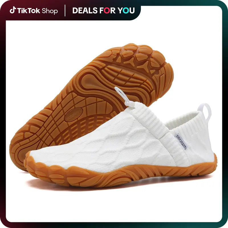 WateLves Barefoot Walking Shoes Women Men Minimalist Comfortable Water Shoes Beach Outdoor Running Sneakers TikTokShopfalldea...