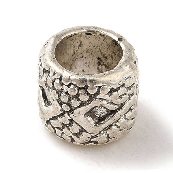 Tibetan Style Alloy European Beads