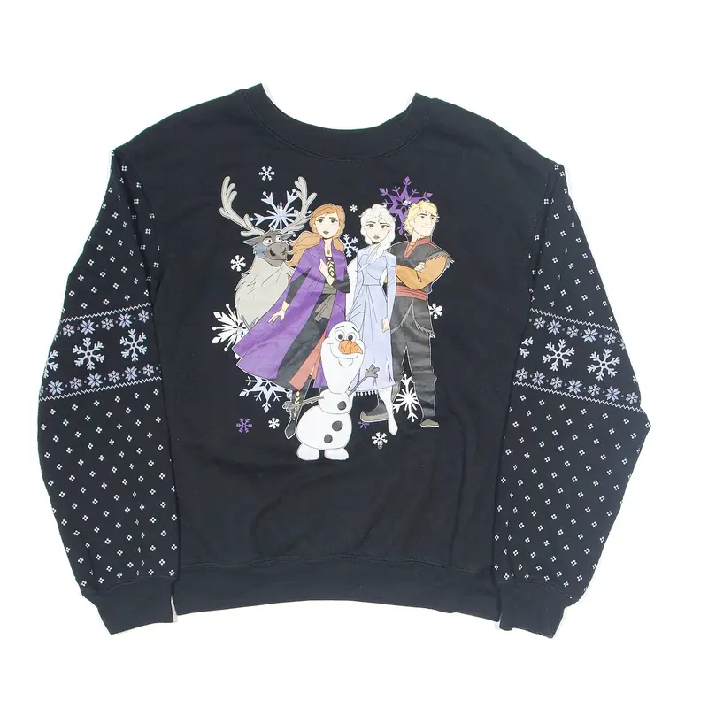 DISNEY Frozen 2 Black Sweatshirt XS