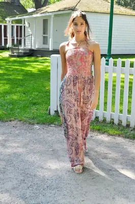 Revere Jumpsuit - Eco Couture | Size: M/L | Color: Earth tones