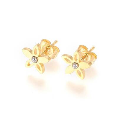 304 Stainless Steel Stud Earrings