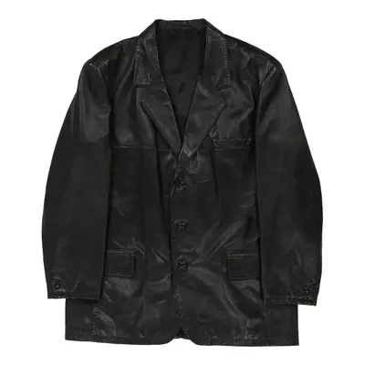 Pacimp Leather Jacket - 2XL Black Leather