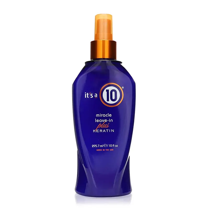 It's a 10 Miracle Deep Plus Keratin Leave-In Cream Hair Treatment for Hydration, 10 oz