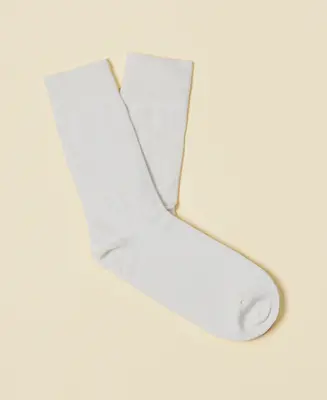 Women's Mercerized Cotton Sock Audrey - White