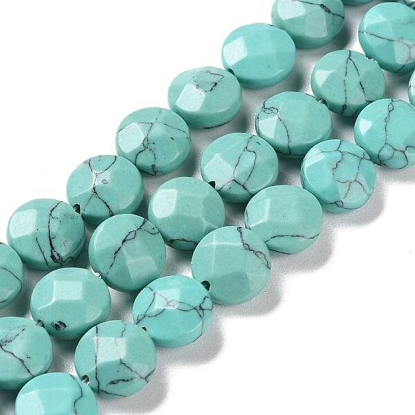 Synthetic Turquoise Beads Strands