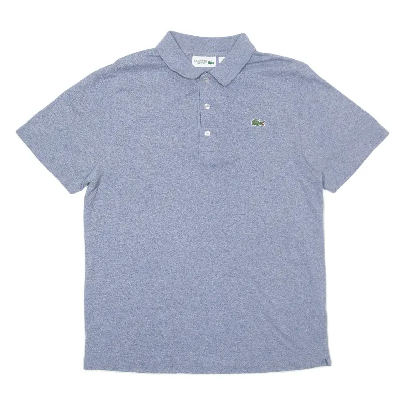 LACOSTE Sport Mens Polo Shirt Blue M