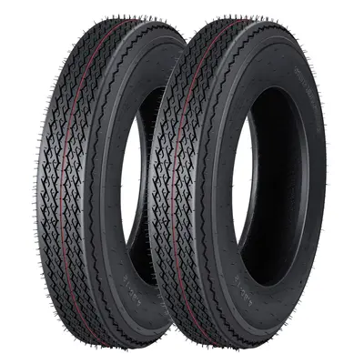 Garvee ST225/75D15 H78-15 Load C 6 PLY Trailer Tires - 2 Pack
