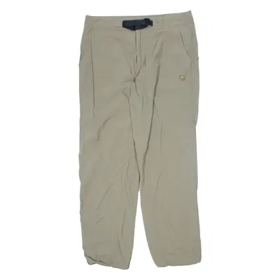 Outdoor Trousers Beige Regular Tapered Nylon Mens W36 L32