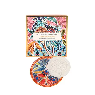 Soap and soap dish Fragonard Grenade Peony