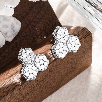 Brass Stud Earrings
