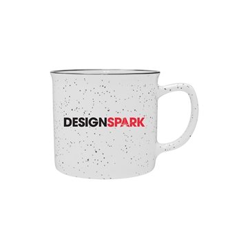 48 Promotional 12 oz Cambria Ceramic Mug - White - Microwave Safe ...