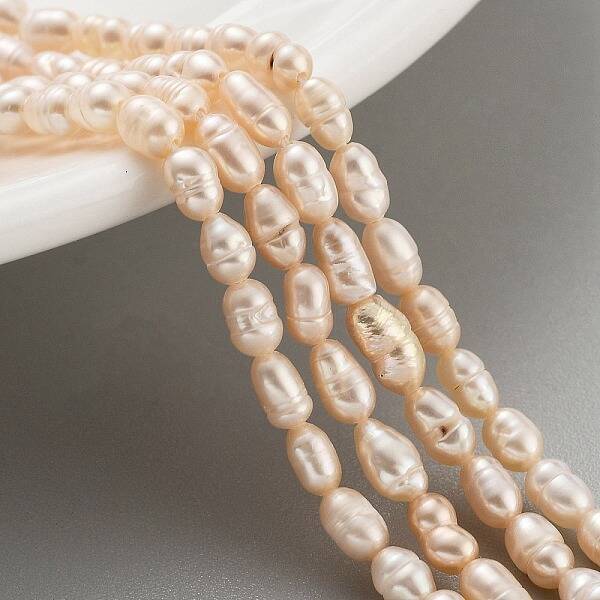 Natural Cultured Freshwater Pearl Beads Strands