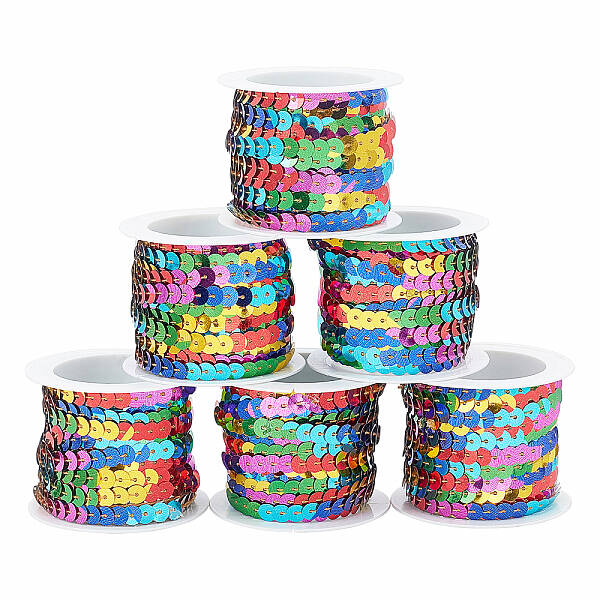 Plastic Paillette/Sequins Chain Rolls