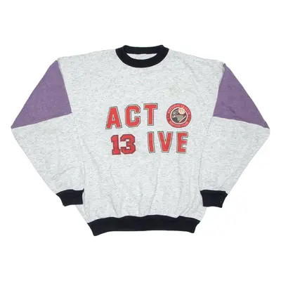 Mens Sweatshirt Grey L