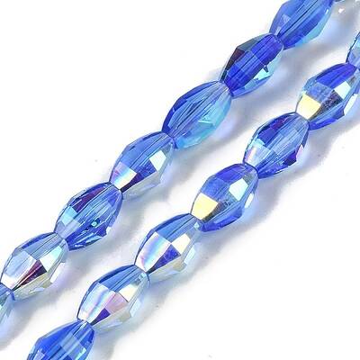 Electroplate Glass Beads Strands