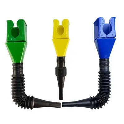 3 Counts Set Funnel for Car,Retractable Funnel with Flexible Hose and Filter,Funnel for Oil Change Transfer Tool for Oil,Cool...