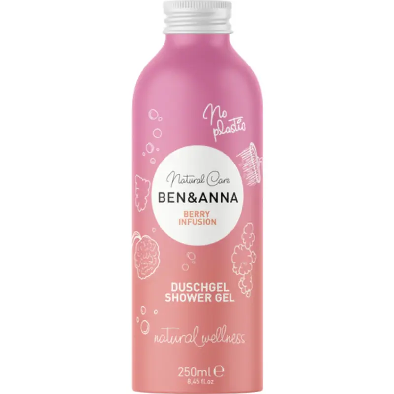 Ben & anna Berry Infusion Shower Gel 250ml