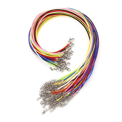 Waxed Cord Necklace Making